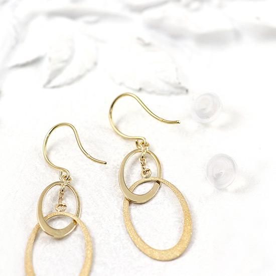 Jewelry ROLA K18YG アメジストピアス アクセサリーのプレゼント K18YG アメジスト 2月の誕生石 ピアス