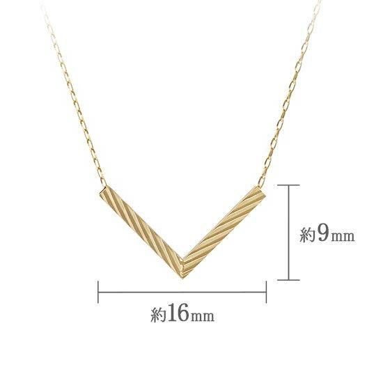 約56cm❗️約4.4g✨k18YGダイヤY字ネックレス 約56cm❗️約4.4g✨k18YGダイヤY字ネックレス