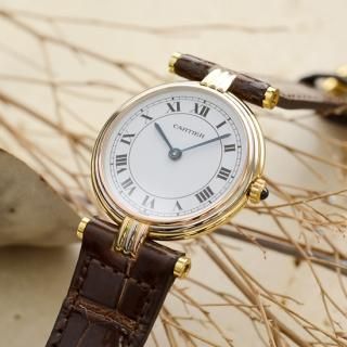 <img class='new_mark_img1' src='https://img.shop-pro.jp/img/new/icons47.gif' style='border:none;display:inline;margin:0px;padding:0px;width:auto;' />Cartier カルティエ｜ルイカルティエ　ヴァンドーム トリニティSM｜クォーツ｜レディース アンティーク時計