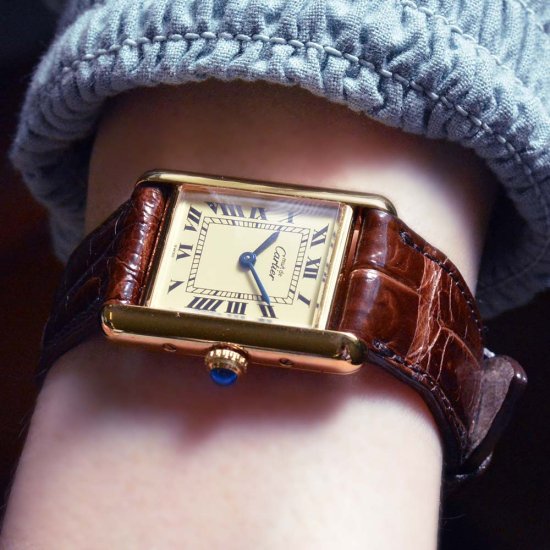 Cartier カルティエ・マストタンク・アンティーク時計・レディース 