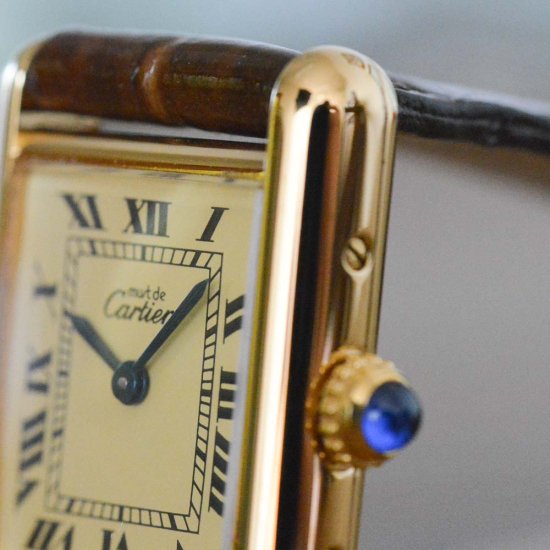 Cartier カルティエ・マストタンク・アンティーク時計・レディース 