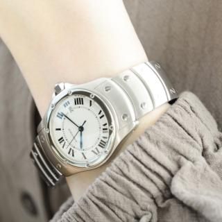 <img class='new_mark_img1' src='https://img.shop-pro.jp/img/new/icons47.gif' style='border:none;display:inline;margin:0px;padding:0px;width:auto;' />Cartier カルティエ｜サントスクーガー ボーイズMM｜クォーツ｜ボーイズサイズ アンティーク時計