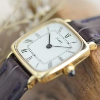 <img class='new_mark_img1' src='https://img.shop-pro.jp/img/new/icons47.gif' style='border:none;display:inline;margin:0px;padding:0px;width:auto;' />PIAGET ピアジェ｜スクエア｜ 手巻き・1970年代製｜レディース アンティーク時計