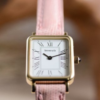 TIFFANY & Co. ティファニー｜レクタンギュラー｜クォーツ・1990年代製｜レディースアンティーク時計