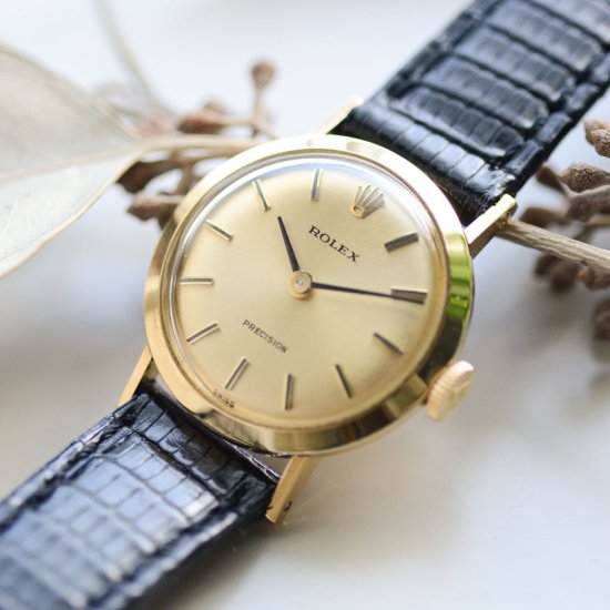 ロレックス PRECISION プレシジョン 1960年代 アンティークレディース時計 - antique-time ｜アンティーク時計ショップ