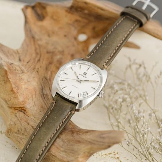 ゼニス ZENITH 自動巻き式・1970年代製 アンティーク時計[トノー ゼニス ZENITH 自動巻き式・1970年代製 アンティーク時計[トノー