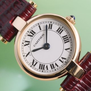 Cartier カルティエ<br>[ mini vendome ミニヴァンドーム ]<br>レディース アンティーク時計<br>＜No.0179＞