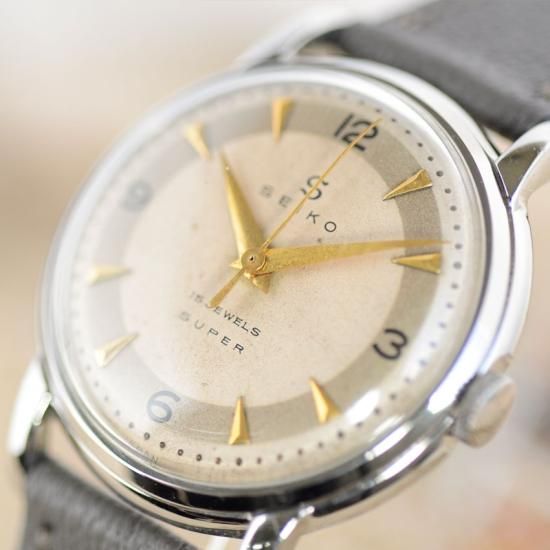セイコー SEIKO・手巻き・1956年製[ラウンドケース セイコー SEIKO・手巻き・1956年製[ラウンドケース