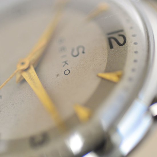 セイコー SEIKO・手巻き・1956年製[ラウンドケース] アンティーク時計