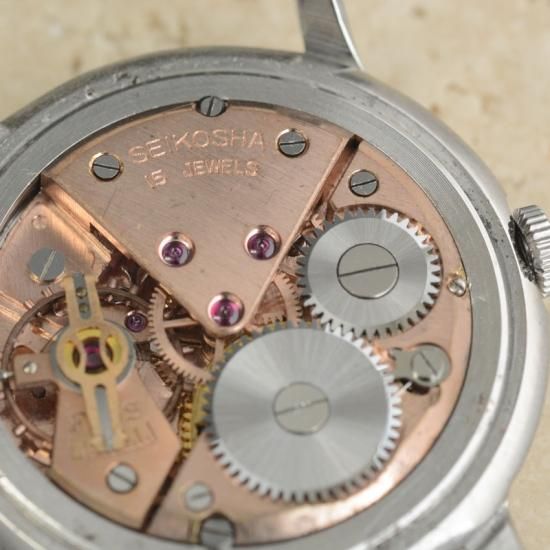 セイコー SEIKO・手巻き・1956年製[ラウンドケース セイコー SEIKO・手巻き・1956年製[ラウンドケース