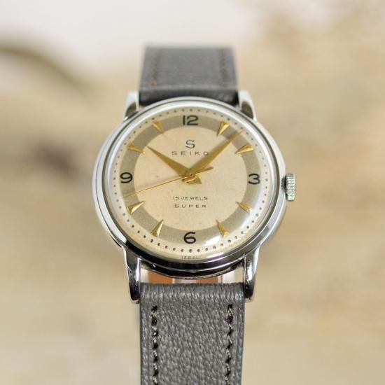セイコー SEIKO・手巻き・1956年製[ラウンドケース セイコー SEIKO・手巻き・1956年製[ラウンドケース