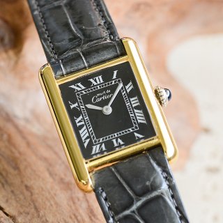 Cartier カルティエ｜マストタンク SM｜手巻き・1970年代製｜レディース アンティーク時計