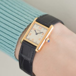 Cartier カルティエ｜マストタンクSM｜クォーツ・1980年代製｜レディース アンティーク時計