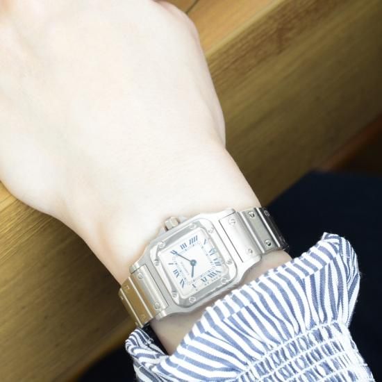 カルティエ Cartier｜サントスガルベ SM｜クォーツ・1990年代製