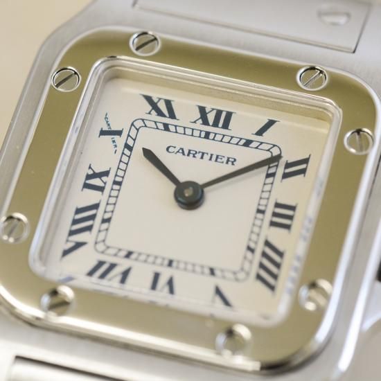 カルティエ Cartier|サントスガルベ SM|クォーツ・1990年代製 カルティエ Cartier|サントスガルベ SM|クォーツ・1990年代製