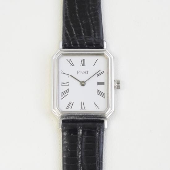 ピアジェ PIAGET・クォーツ・スクエア・18KWG ・1980年代 ピアジェ PIAGET・クォーツ・スクエア・18KWG ・1980年代