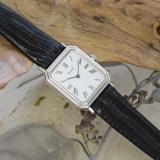 ピアジェ PIAGET・クォーツ・スクエア・18KWG ・1980年代 ピアジェ PIAGET・クォーツ・スクエア・18KWG ・1980年代