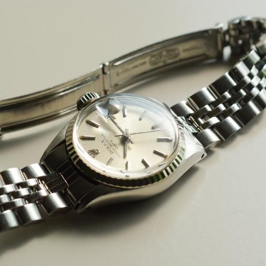 特価‼️希少　ロレックスオイスターブレスレディース用 ロレックス[ ROLEX OYSTER PERPETUAL DATE ]オイスター