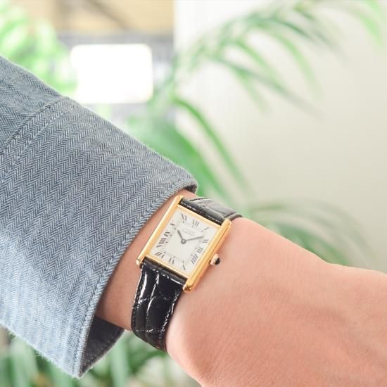 カルティエ Cartier ｜マストタンク LM｜手巻き 1980年代製