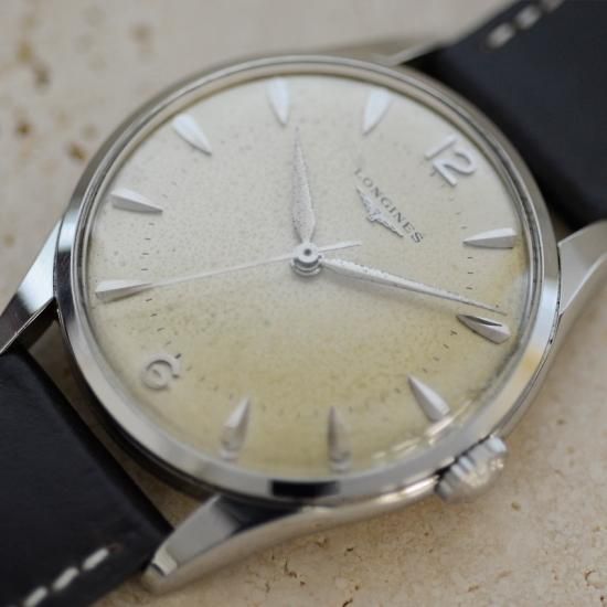 ロンジン LONGINES|ラウンドケース|手巻き・1950年代製 ロンジン LONGINES|ラウンドケース|手巻き・1950年代製