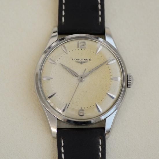 ロンジン LONGINES|ラウンドケース|手巻き・1950年代製 ロンジン LONGINES|ラウンドケース|手巻き・1950年代製