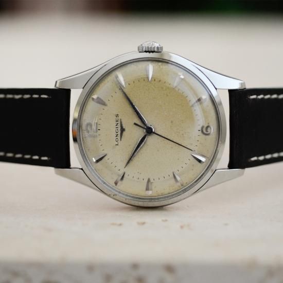 ロンジン LONGINES｜ラウンドケース｜手巻き・1950年代製