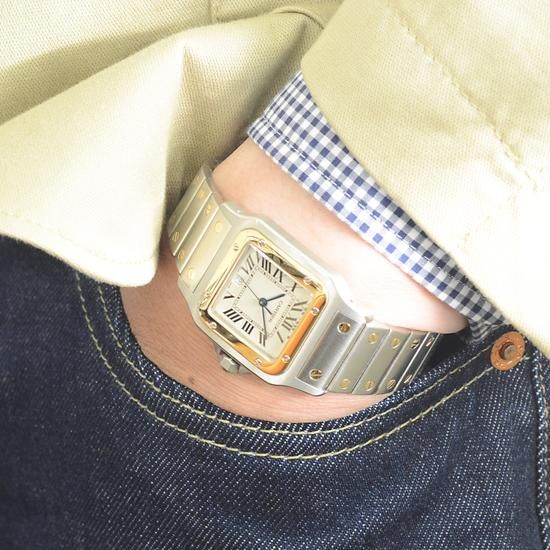 カルティエ Cartier｜サントスガルベ LM｜クォーツ・2000年代製