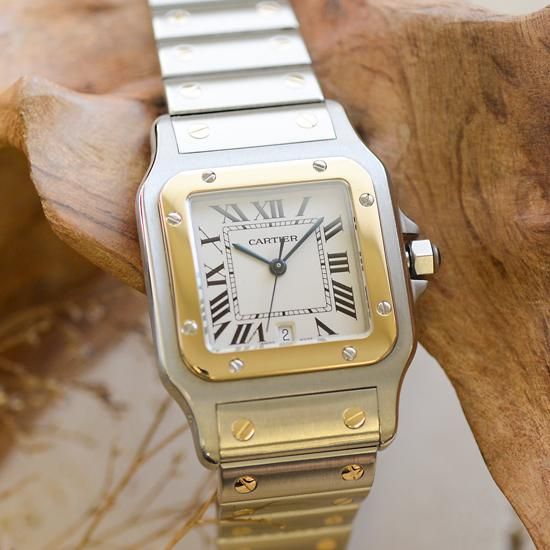 カルティエ Cartier|サントスガルベ LM|クォーツ・2000年代製 カルティエ Cartier|サントスガルベ LM|クォーツ・2000年代製