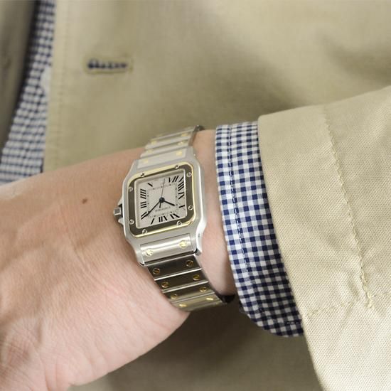 カルティエ Cartier|サントスガルベ LM|クォーツ・2000年代製 カルティエ Cartier|サントスガルベ LM|クォーツ・2000年代製