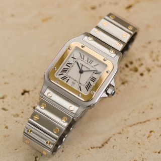 カルティエ Cartier｜サントスガルベ LM｜クォーツ・2000年代製｜メンズアンティーク時計