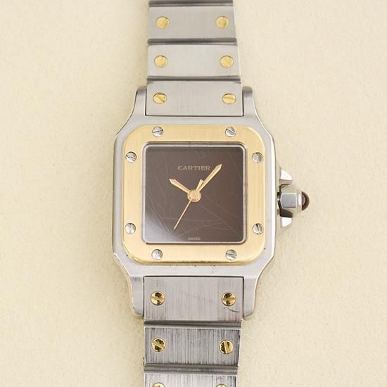 カルティエ cartier|サントスカレSM| 自動巻き・1970年代 カルティエ cartier|サントスカレSM| 自動巻き・1970年代