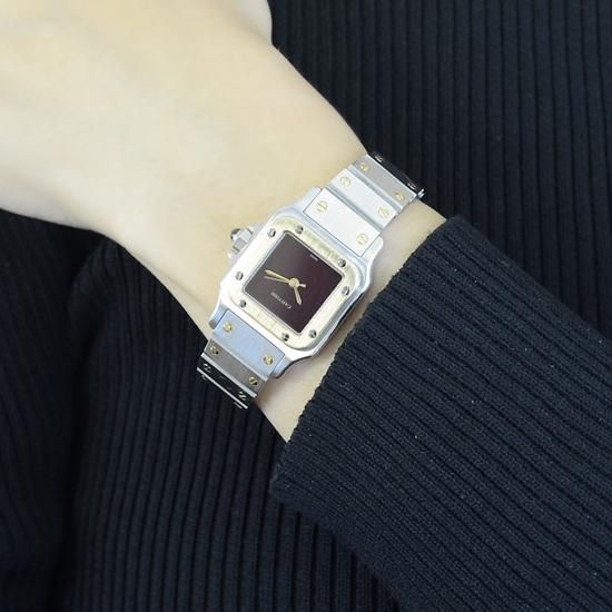 カルティエ cartier｜サントスカレSM｜ 自動巻き・1970年代