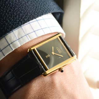 Cartier カルティエ｜マストタンク LM｜手巻き・1980年代製｜メンズ アンティーク時計