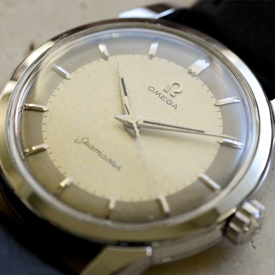 オメガ OMEGA｜シーマスター｜手巻き・1950年代製｜アンティークメンズ時計｜antique-time｜メンズアンティーク時計