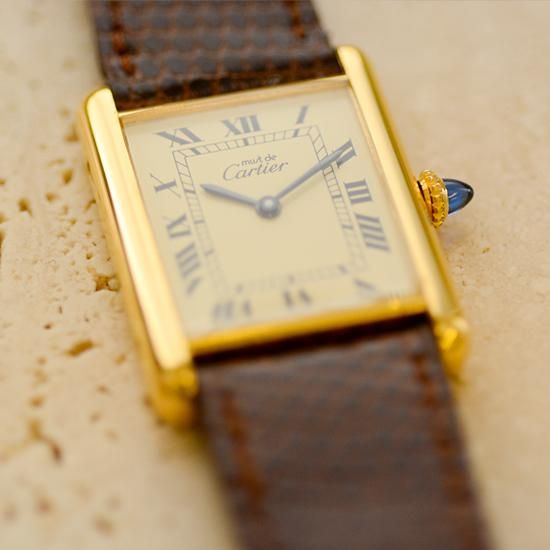 カルティエ cartier｜マストタンク LM｜手巻き・1970年代製