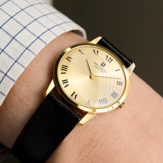 ユニバーサルジュネーブ UNIVERSAL GENEVE｜ラウンド｜手巻き・1960 ...