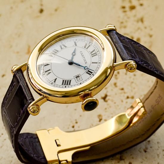 中古)CARTIER カルティエ ディアボロ イエローゴールド（商品ID