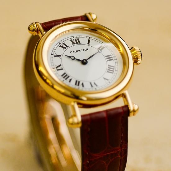 カルティエ cartier｜ディアボロ1460・18K・LM｜手巻式・1980