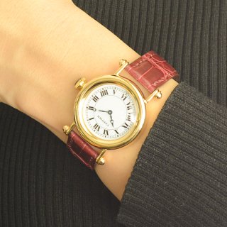 Cartier カルティエ｜ディアボロ1460・18K・LM｜手巻式 ・1990年代製｜レディース ＆ メンズ（LM）アンティーク時計