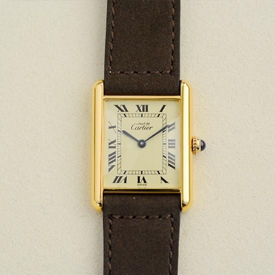 カルティエ cartier|マストタンク LM|クォーツ・1980年代製 カルティエ cartier|マストタンク LM|クォーツ・1980年代製
