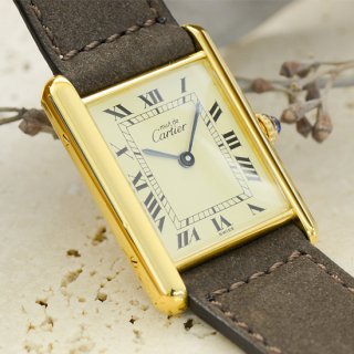 Cartier カルティエ｜マストタンク LM｜クォーツ・1980年代製｜メンズ アンティーク時計