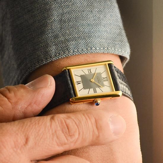 カルティエ cartier|マストタンク LM|クォーツ・1980年代製 カルティエ cartier|マストタンク LM|クォーツ・1980年代製