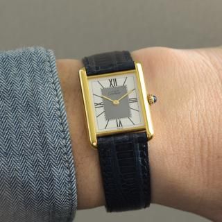 Cartier カルティエ｜マストタンク LM｜クォーツ・1980年代製｜メンズ アンティーク時計