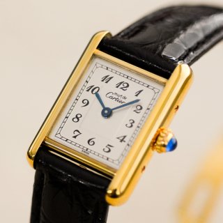Cartier カルティエ｜マストタンク SM｜クォーツ・1980年代製｜レディース アンティーク時計