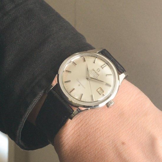 オメガ OMEGA ｜ラウンドケース｜コンステレーション・クロノメーター｜自動巻き ・1962年製｜アンティークタイム｜antique-time｜メンズアンティーク時計