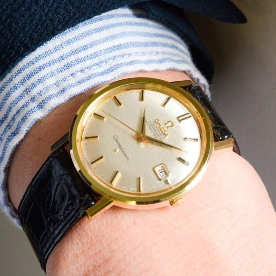 OMEGA Constellation 自動巻き 時計。 OMEGA / オメガ 腕時計 メンズ コンステレーション クロノ
