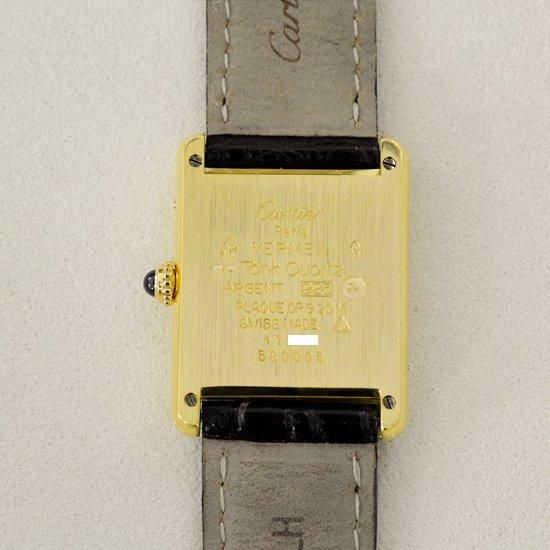 カルティエ cartier｜マストタンク LM｜クォーツ・1980年代製