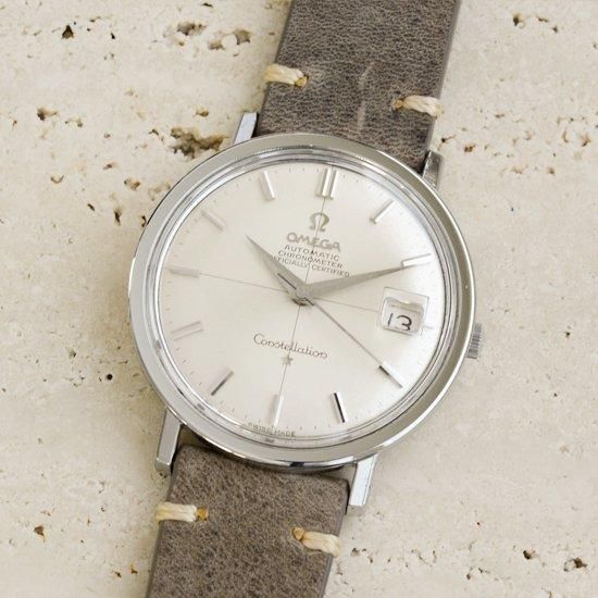 オメガ OMEGA ｜コンステレーション｜クロノメーター｜自動巻き・1960年代製｜アンティークタイム｜antique-time｜メンズアンティーク時計