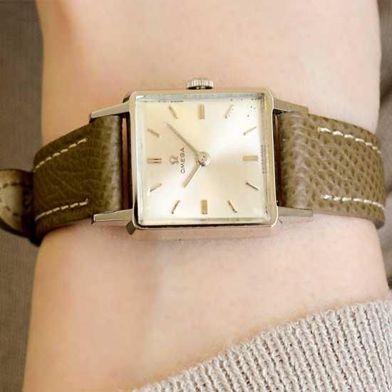 世界的に オメガ OMEGA｜スクエアケース｜自動巻き・1970年代製 時計