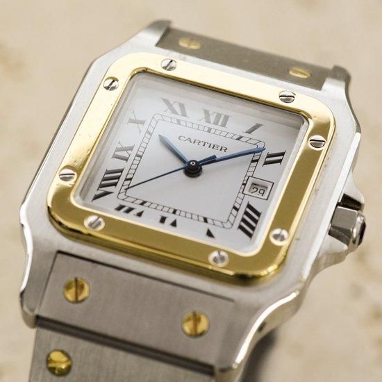 カルティエ Cartier｜サントスカレLM｜自動巻き・1980年代製